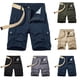 thumbnail image 4 of Pantalones Cortos Para Hombre Pantalones Cargo Casual Bolsillos Con Botones Con Cremallera Recortada Odeerbi ODB157574, 4 of 4