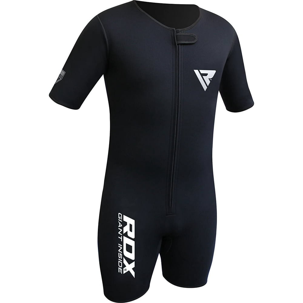 RDX Sweat Sauna Suit Shirt Rash Weight Loss Slimmimg Fitness Gym