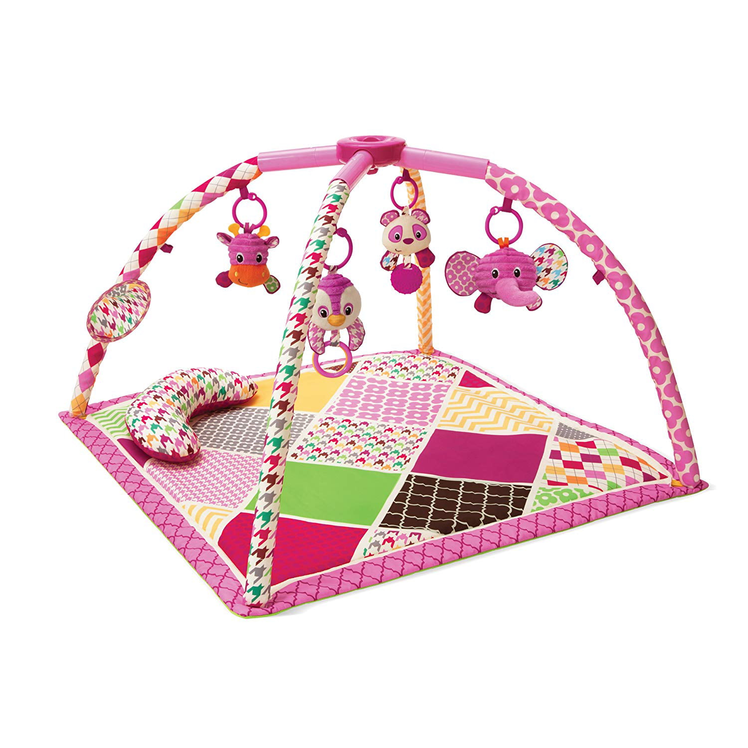 Infantino Go GaGa Deluxe Twist and Fold Activity Gym & Play Mat Music AU 