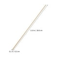 thumbnail image 3 of MOVTOTOP Wooden Craft Sticks for DIY Use Unfinished Beige Wood Sticks Perfect for Model Building and Crafts Projects 150pcs, 3 of 7