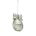 thumbnail image 6 of Melrose 4" Metallic Silver Mosaic Glass Disk Christmas Ornament, 6 of 7