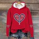 thumbnail image 1 of Sudadera con capucha para niños, de invierno, con estampado largo de terciopelo, informal y cómoda, de manga larga, de poliéster., 1 of 5