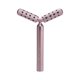 thumbnail image 1 of YOUTHLUX Revolution Roller - Herramienta de masaje de belleza para rostro/cuerpo con piedra de germanio, rodillo/varita para apretar la piel, reafirmar, desinflar, antienvejecimiento (oro rosa), 1 of 5