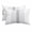 Light Gray, variant on Chaise Lounge Headrest Pillow 1 Pack, Midnight Blue Striped Waterproof Chair Pillows with Insert & Adjustable Elastic Strap for Beach Pool Recliner, Beige Geometric Modern Art Outdoor Patio Pillow