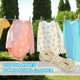 thumbnail image 5 of Uxcell Natural Cotton Craft Rope 30ft, All-Purpose Braided Cord String, Clothes-line Rope, Beige 1 Pcs, 5 of 7