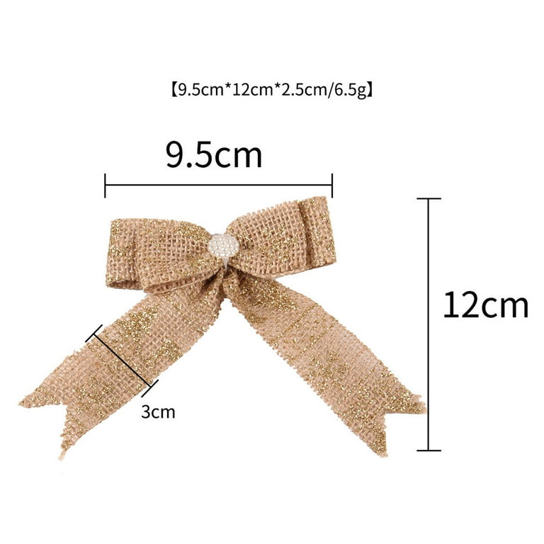 Christmas Ribbon For Gift Wrapping Ribbons Organza Glitter Gift