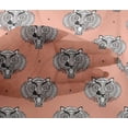 thumbnail image 4 of oneOone Viscose Chiffon Fabric Animal Face Block Print Sewing Fabric BTY 42 Inch Wide, 4 of 4