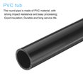 thumbnail image 4 of Uxcell 27.2mm ID 32mm OD 0.33m Black Rigid Round Pipe High Impact, 4 of 6