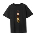thumbnail image 4 of Camiseta de mujer disfraz de verano camiseta de cuello redondo de moda para mochilero regalo de mujer SG, 4 of 7