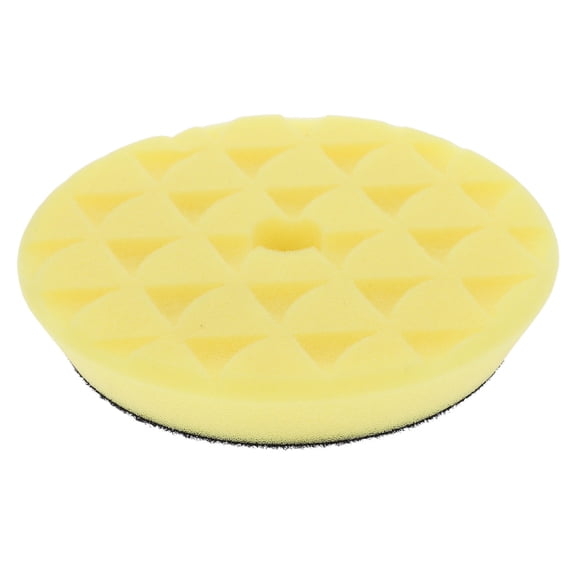 TAILTOSS 5-Inch Car Wax Buffer Pad 1Set Yellow Sponge for Scratch Prevention and Paint Protection