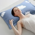 thumbnail image 5 of Qocolhg 15.75 x 23.62 Inches Pillow Insert set of 1, Indoor Throw Pillow Insert, Rectangle Decorative Pillows Inserts, Throw Pillows for Couch, Three-Dimensional Knitted Cotton Throw Pillows, 5 of 8