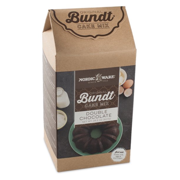 Nordic Ware Double Chocolate Bundt Cake Mix