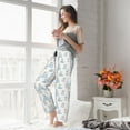 thumbnail image 5 of Bixox Women's Playful Polar Bear Pals Patterned Pajama Pants Loungewear, 5 of 5