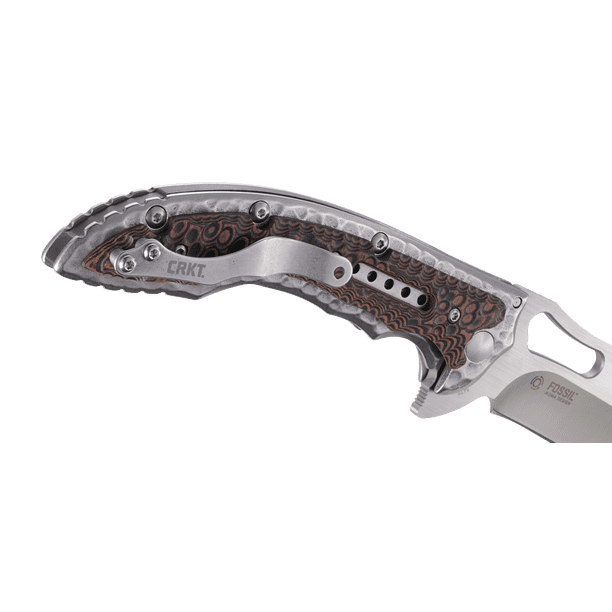 CRKT Fossil Folding Pocket Knife, 3.96