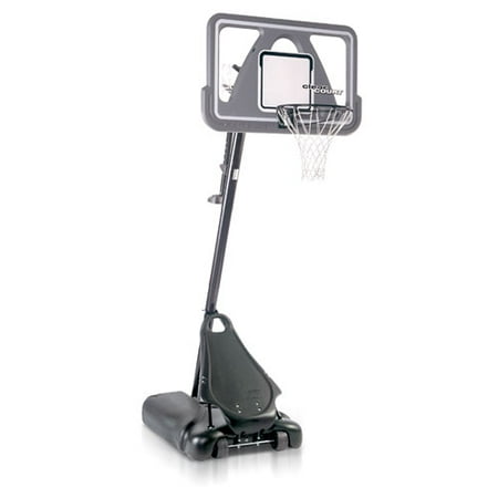 Huffy 48'' Power Move Portable Basketball Goal, Clear