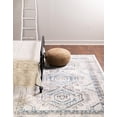 thumbnail image 3 of Rugs.com Charlotte Collection Rug – 5' x 8' Gray Low-Pile Rug Perfect For Living Rooms, Large Dining Rooms, Open Floorplans, 3 of 9