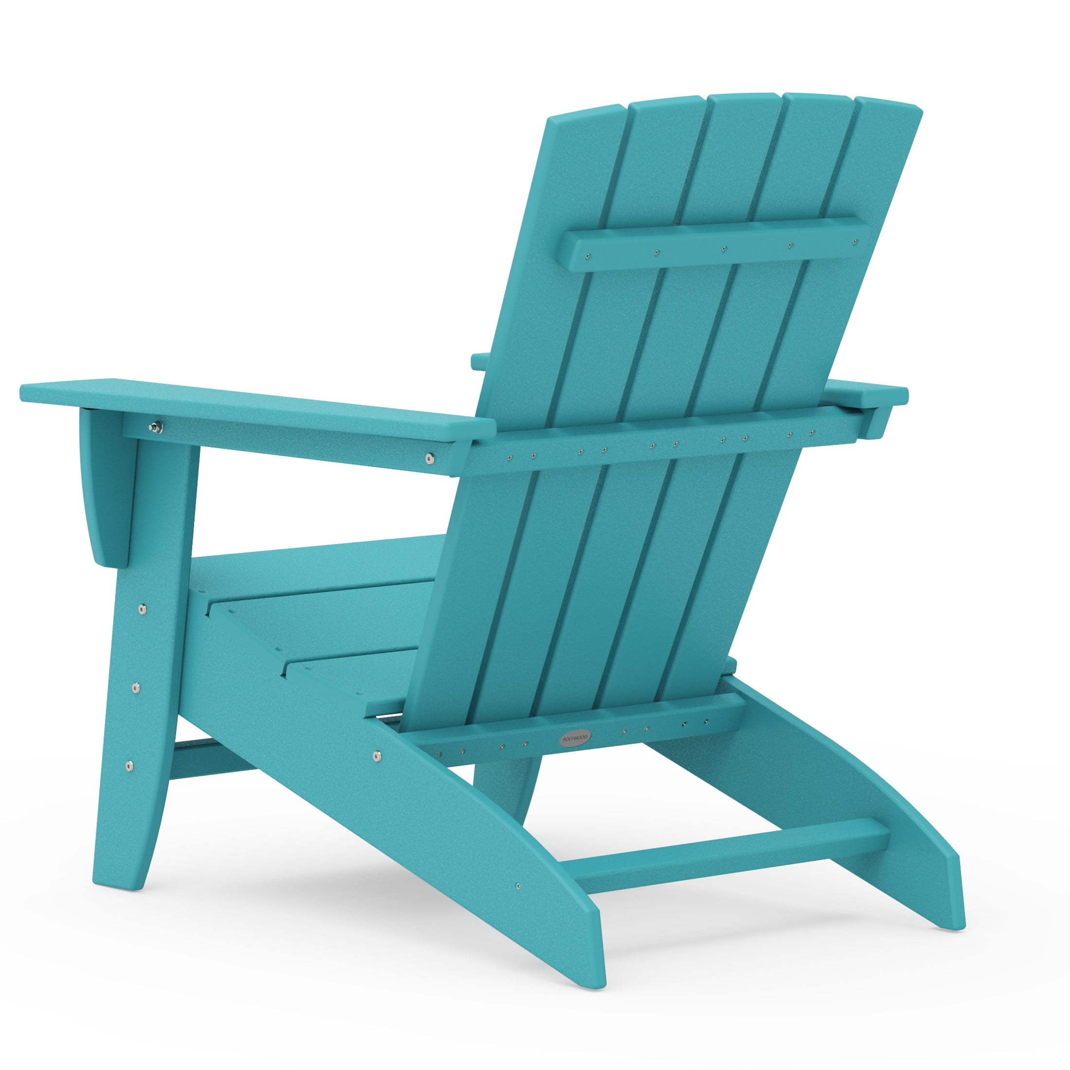 Better Homes & Gardens by POLYWOOD Southlake Outdoor Modern Adirondack Chair, All-Weather HDPE, Patio Seat, in Aruba