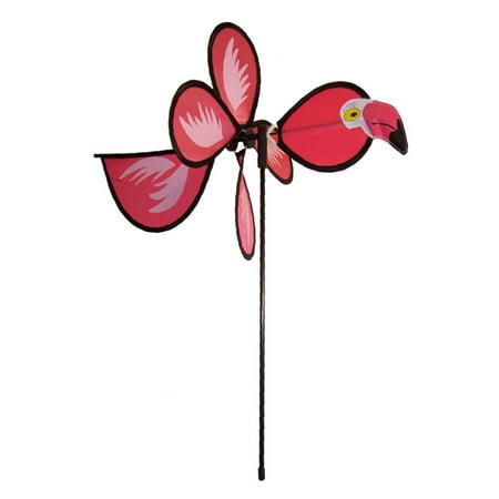 - In the Breeze Flamingo Baby Bird Spinner