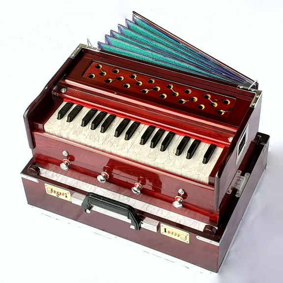 32 Keys Harmonium Red Color
