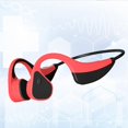 thumbnail image 5 of maskred Écouteurs à Conduction Osseuse Étanches Casque Double Oreilles pour Conduite Intérieure Rouge 2Ensemble, 5 of 5