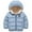 Gray Blue, variant on GYRATEDREAM Toddler Little Boy Girl Winter Thicken Puffer Hooded Jacket Down Coat,4-5T