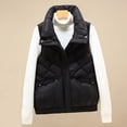 thumbnail image 2 of Hueook Winter Vest for Women Lightweight Warm Winter Coats Polar Soft Vests Outerwear with Zip Up Pockets Sleeveless Jacket for Winter 50% Off Clearance, 2 of 4