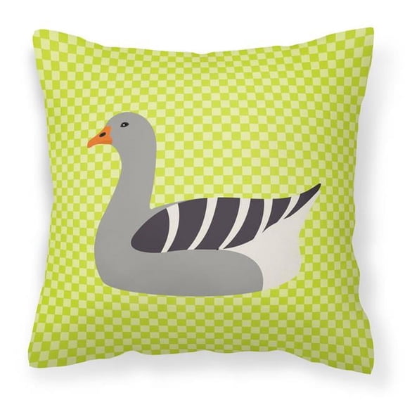 Animal Art Checkboard Design Fabric Decorative Pillow