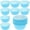 Blue, variant on Troglfold cake cups 100 Blue Mini Cupcake Liners, Food-Grade Paper for Baking,2.68"X1.97"X1.26"