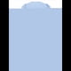thumbnail image 1 of Vestido con Cuello en V y Mangas Abullonadas Azul L, 1 of 10