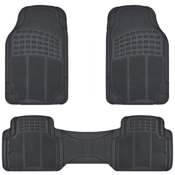 Bdk All Weather Solid Rubber Trimmable Front And Rear 3 Piece
