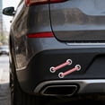 thumbnail image 4 of RKSTN PVC Stickers 2pcs Simulation Shoelaces Stitches Graphic Vinyl Waterproof Sticker Decal For Notebook Car Laptop Window car accessories, 4 of 5
