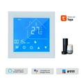 thumbnail image 2 of WiFi Smart Thermostat Temperature Controller LCD Display Week Programmable for Water/Gas Boiler Tuya APP Control Compatible with Alexa Google Home, 2 of 8