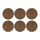 thumbnail image 3 of Manteles Individuales Macarena 6 Piezas Marron Oscuro, 3 of 8