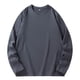 thumbnail image 1 of pstuiky camisas de manga larga para hombre, Camisa informal de manga larga con cuello redondo y color liso para hombre. Blusas de manga larga con cuello redondo. camisetas de hombre xl, 1 of 7