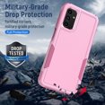 thumbnail image 2 of AggXpf Samsung Galaxy A13 5G Case, Dual Layer Case for Galaxy A13 5G, Shockproof Drop protection Cover for Samsung Galaxy A13 5G, Full-Body Shockproof Protection Case, Pink, 2 of 7