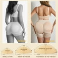 thumbnail image 2 of Women Bigger Butt Enhancer Butt Lifter Padded Lace Control Panties Seamless Thicker Fake Buttock Underwear, 2 of 6