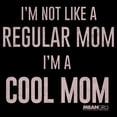 thumbnail image 2 of Men's Mean Girls Not a Regular Mom I'm a Cool Mom Graphic Tee Black Medium, 2 of 5