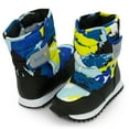 thumbnail image 3 of JAN & JUL Toddler Boys Slip Water Resistant Tall Winter Boots (Neon Peaks, US Size 6.5), 3 of 7
