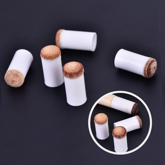 Puntas con Tornillo para Taco de Billar, Piezas de Repuesto de Billar de Billar de Billar Snooker Billar Resistente al Desgaste, 10 Piezas(11mm) billar cue reemplazo Spptty deporte de ocio