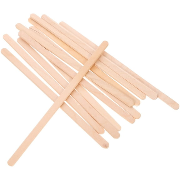 PAMINGONO 500 Pcs Wooden Coffee Stirrers for Home and Cafe Use 14.00X0.60X0.20CM