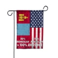 thumbnail image 4 of Flag American Half Mongolian Flag Mongolian American Friendship Mongolia U.S.A Patriotic Proud House Flag, Double-Sided Decorative Outdoor Flag, Patriotic Polyester Yard Flag 29.5 x 39.5 in, 4 of 5