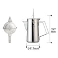 thumbnail image 5 of Snow Peak Men's Stainless Steel Upright Kettle, Stainless Steel, Silver, One Size, 5 of 5