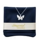 thumbnail image 3 of Collar De Mini Mariposa Con Zirconias Para Mujer Plata 925 Plateado, 3 of 5