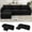 Black-L, variant on ACMEASE 108” Chenille 3 Seats Sofa W/Movable Ottoman & Cup Holders, Modern Sectional Sofa W/Storage Space & Deep Seats, Upholstered L Shape Sofa W/Comfortable Backrests for Living Room, Black