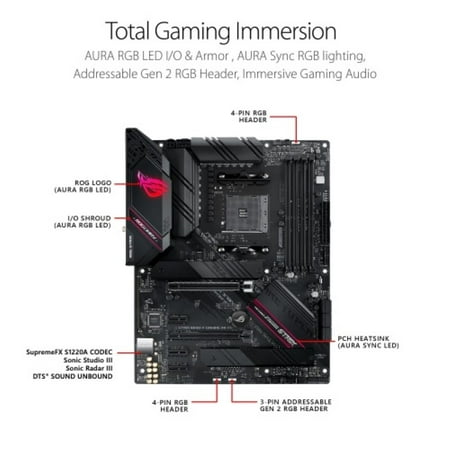 ASUS ROG Strix B550-F Gaming (WiFi 6) AMD AM4 (3rd Gen Ryzen™) ATX gaming