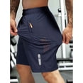 thumbnail image 1 of WILLBEST Pantalones Cortos Casuales para Hombre, para Ejercicio Al Aire Libre, Adecuados para Estirarse En El Gimnasio, Transpirables, para Entrenar, Correr y Viajar., 1 of 7
