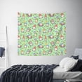 thumbnail image 3 of Bingfone Polyester Fabric Tapestry Spring Gnomes Wall Hanging Tapestry,Daily Decorative Tapestry for Bedroom Living Room Dorm 60L x 51W Inches, 3 of 7
