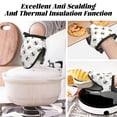thumbnail image 7 of Pofeuu Bee Print Thickened Mini Silicone Oven Mitts Heat Resistant, Rubber Oven Mitt Gloves, Finger Pinch Grips, Pot Holder, Silicone Potholder, 7 of 7
