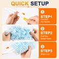 thumbnail image 6 of Heavy Duty Duster Refills, 24 Count Duster Refills with Handle, Multisurface 360° Dusters with 4X Microfibers, 6 of 8