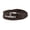 Brown, variant on INSPIRE CHIC Women's Adjustable Single Pin Buckle Skinny Braided Belt waist:26-33 Black